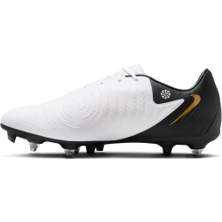NIKE Phantom GX II Academy SG-Pro AC Stollen-Fußballschuhe 100 - white/black/mtlc gold coin 46