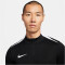 NIKE Academy Pro 24 Dri-FIT langarm Fußball-Trainingsshirt Herren 010 - black/black/white/white XL