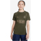 NIKE Paris Saint-Germain Dri-FIT Strike 4th kurzarm Trainingsshirt Kinder 327 - rough green/rough green/hemp S (128-137 cm)