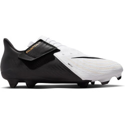 NIKE Phantom GX II Academy EasyOn FG/MG Fußballschuhe 100 - white/black/mtlc gold coin 41