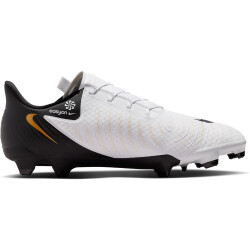 NIKE Phantom GX II Academy EasyOn FG/MG Fußballschuhe 100 - white/black/mtlc gold coin 41