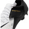 NIKE Phantom GX II Academy EasyOn FG/MG Fußballschuhe 100 - white/black/mtlc gold coin 41