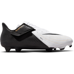 NIKE Phantom GX II Academy EasyOn FG/MG Fußballschuhe 100 - white/black/mtlc gold coin 44