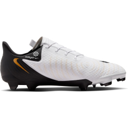 NIKE Phantom GX II Academy EasyOn FG/MG Fußballschuhe 100 - white/black/mtlc gold coin 44