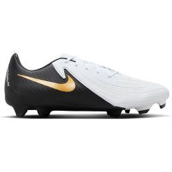 NIKE Phantom GX II Academy FG/MG Fu&szlig;ballschuhe 100 - white/black/mtlc gold coin 36