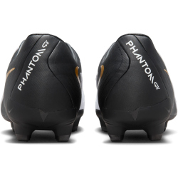 NIKE Phantom GX II Academy FG/MG Fu&szlig;ballschuhe 100 - white/black/mtlc gold coin 36