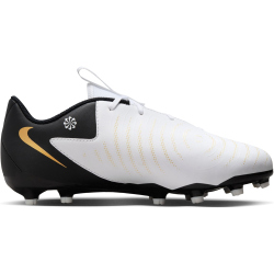 NIKE Jr. Phantom GX II Academy FG/MG Fu&szlig;ballschuhe Kinder 100 - white/black/mtlc gold coin 32
