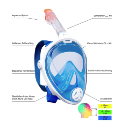 AQUA LUNG Full Face Tauchermaske
