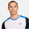NIKECourt Advantage Dri-FIT Tennisshirt Herren 100 - white/lt photo blue/black/black XL
