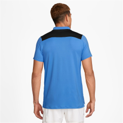NIKECourt Advantage Dri-FIT Tennis-Poloshirt Herren 435 - lt photo blue/black/white S