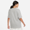 NIKE Sportswear T-Shirt Damen 063 - dk grey heather/black S
