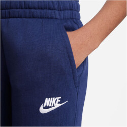 NIKE Sportswear Club Fleece Trainingsanzug Kinder 410 - midnight navy/white XS (122-128 cm)
