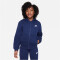 NIKE Sportswear Club Fleece Trainingsanzug Kinder 410 - midnight navy/white XS (122-128 cm)