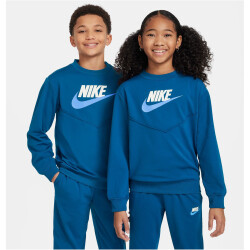 NIKE Sportswear Trainingsanzug Kinder 476 - court blue/white/white L (147-158 cm)