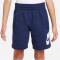 NIKE Sportswear Club French Terry Fleece Shorts Kinder 410 - midnight navy/white XS (122-128 cm)