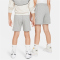 NIKE Sportswear Club French Terry Fleece Shorts Kinder 063 - dk grey heather/base grey/white S (128-137 cm)