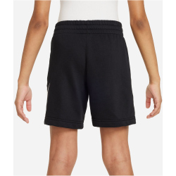 NIKE Sportswear Club French Terry Fleece Shorts Kinder 010 - black/white S (128-137 cm)
