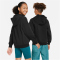 NIKE Sportswear Club Fleece Hoodie Kinder 010 - black/white S (128-137 cm)