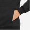 NIKE Sportswear Club Fleece Hoodie Kinder 010 - black/white S (128-137 cm)