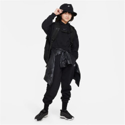 NIKE Sportswear Club extragroße Fleece Jogginghose Mädchen 010 - black/black/white XL (156-166 cm)