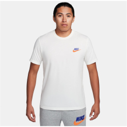 NIKE Sportswear Club+ T-Shirt Herren 133 - sail M