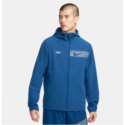 NIKE Unlimited Flash Repel Versatile Kapuzenjacke Herren 476 - court blue/reflective silv L