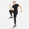 NIKE Pro Dri-FIT Slim kurzarm Trainingsshirt Herren 010 - black/white XL