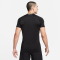 NIKE Pro Dri-FIT Slim kurzarm Trainingsshirt Herren 010 - black/white XL