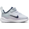 NIKE Revolution 7 Baby-Sneaker 004 - football grey/midnight navy/lilac bloom 22