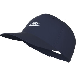 NIKE Club Unstructured Futura Wash Cap 410 - midnight navy/white S/M