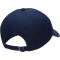 NIKE Club Unstructured Futura Wash Cap 410 - midnight navy/white S/M