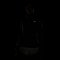 NIKE Therma-FIT Element Swift Rollkragen langarm Laufshirt Damen 010 - black/reflective silv S