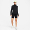 NIKE Therma-FIT Element Swift Rollkragen langarm Laufshirt Damen 010 - black/reflective silv S