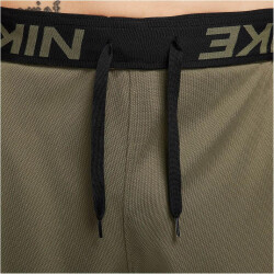NIKE Dri-FIT Totality 7" Unlined Knit Shorts Herren 222 - medium olive/black/medium olive/black L