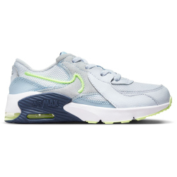 NIKE Air Max Excee Sneaker Kinder 005 - football grey/barely volt/lt armory blue 27.5