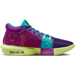 NIKE Lebron Witness VIII Basketballschuhe Herren 500 - field purple/white/dusty cactus 42