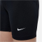 NIKE Pro Dri-FIT 5" Shorts Mädchen 010 - black/white XS (122-128 cm)