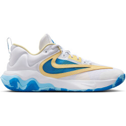 NIKE Giannis Immortality 3 Basketballschuhe 101 - white/lt photo blue/lt laser orange 42.5