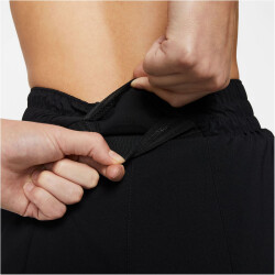 NIKE One Dri-FIT High-Waist 3" Shorts Damen 010 - black/reflective silv L