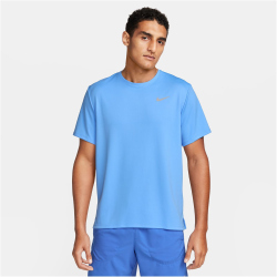 NIKE Dri-FIT UV Miler kurzarm Laufshirt Herren 412 -...