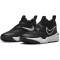 NIKE Team Hustle D 11 Basketballschuhe Kinder 002 - black/white 38