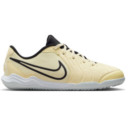 NIKE Jr. Tiempo Legend 10 Academy IC Hallen-Fußballschuhe Kinder 700 - lemonade/black/mtlc gold coin 34