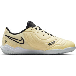 NIKE Jr. Tiempo Legend 10 Academy IC Hallen-Fußballschuhe Kinder 700 - lemonade/black/mtlc gold coin 34