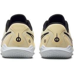 NIKE Jr. Tiempo Legend 10 Academy IC Hallen-Fußballschuhe Kinder 700 - lemonade/black/mtlc gold coin 36