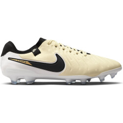 NIKE Tiempo Legend 10 Pro FG Firm-Ground Fußballschuhe Herren 700 - lemonade/black/mtlc gold coin 46