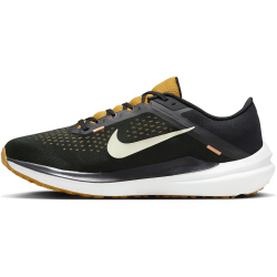 NIKE Winflo 10 Laufschuhe Herren 009 - black/olive aura/bronzine/amber brown 42