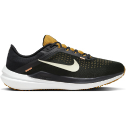 NIKE Winflo 10 Laufschuhe Herren 009 - black/olive aura/bronzine/amber brown 42