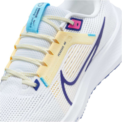 NIKE Air Zoom Pegasus 40 Laufschuhe Herren 105 - white/deep royal blue/photon dust 42