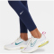 NIKE Dri-FIT Leggings M&auml;dchen 410 - midnight navy/white M (137-146 cm)
