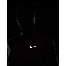 NIKE Dri-FIT Crew langarm Lauf-Oberteil Damen 675 - playful pink/reflective silv M